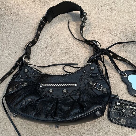 New Balenciaga Cagole Small Black - Picture 1 of 7